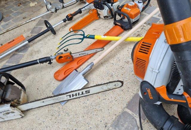 outils jardinier paysagiste
